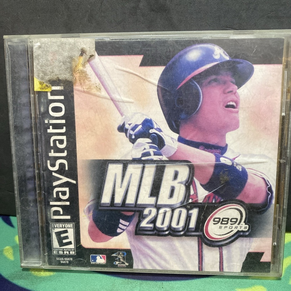 MLB 2001 PS1 Game (Sony PlayStation 1) Complete